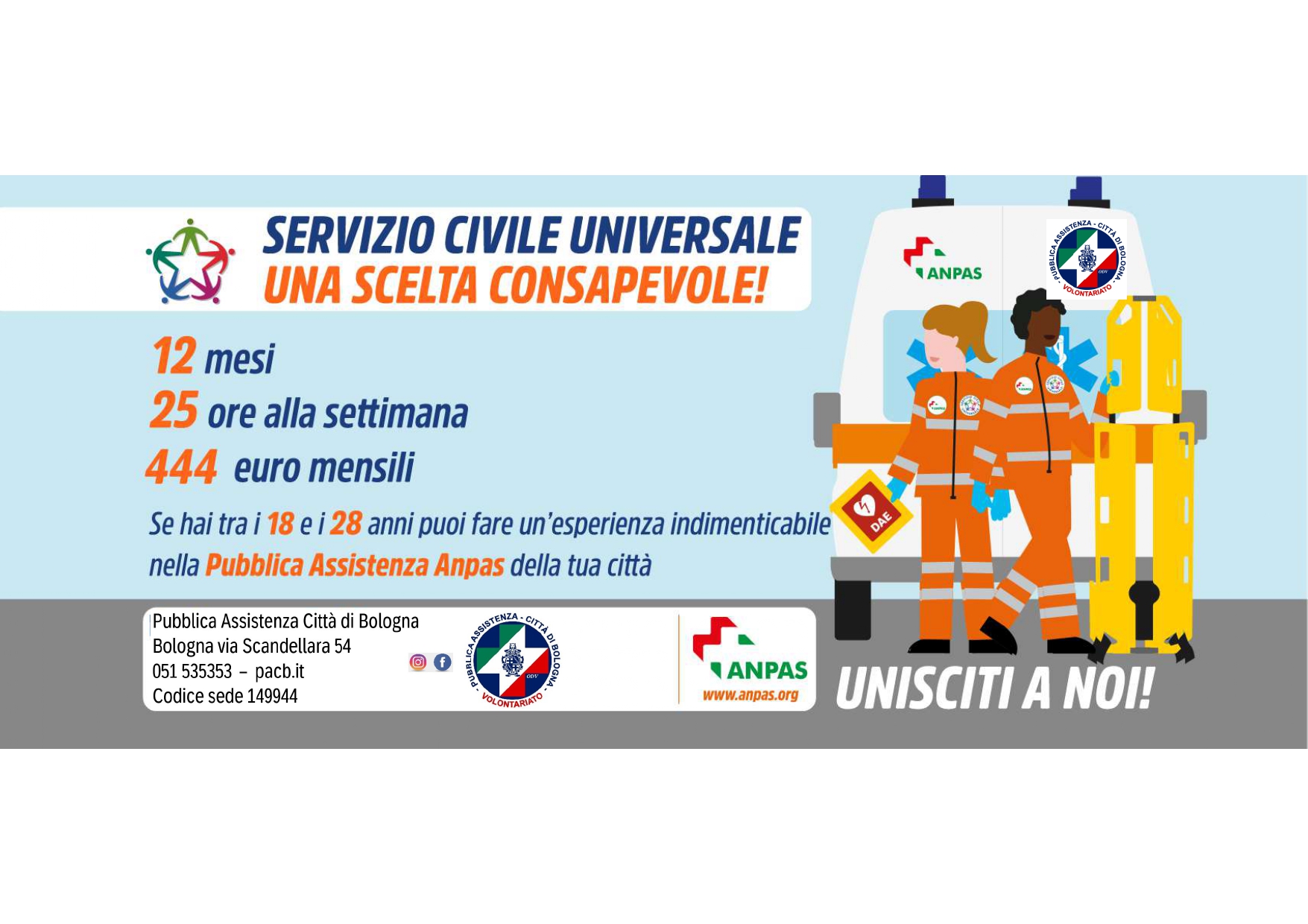 SERVIZIO CIVILE UNIVERSALE