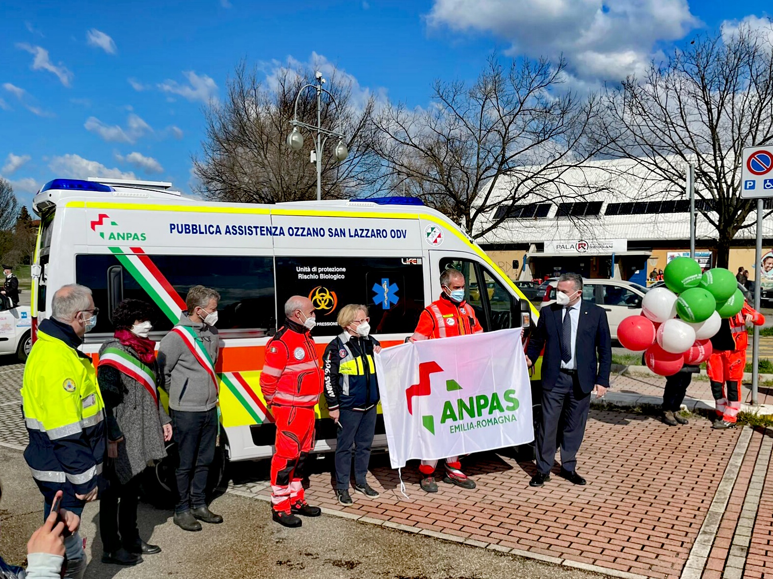 Inaugurazione nuova ambulanza PA Ozzano San Lazzaro