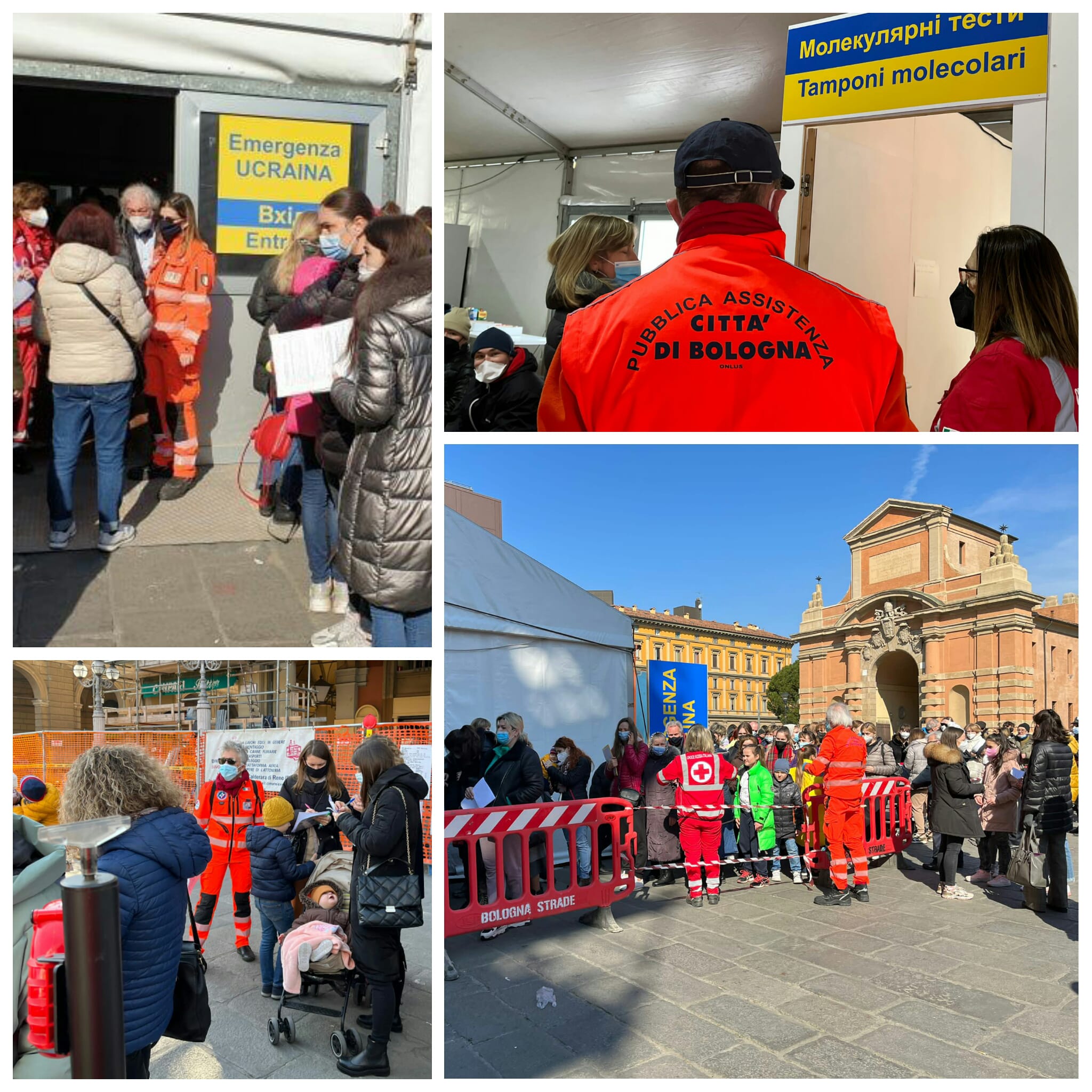 Assistenza all'HUB EMERGENZA UCRAINA